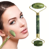 Natural Jade Roller Gua Sha Facial Tool Set